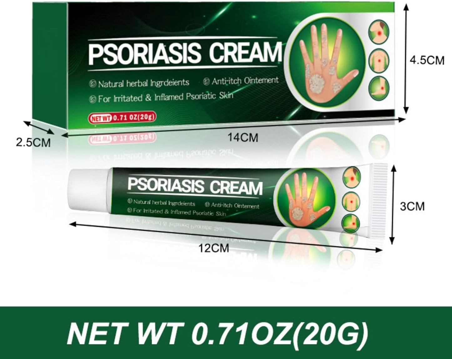 Psoriasis Cream (Original) – 20g